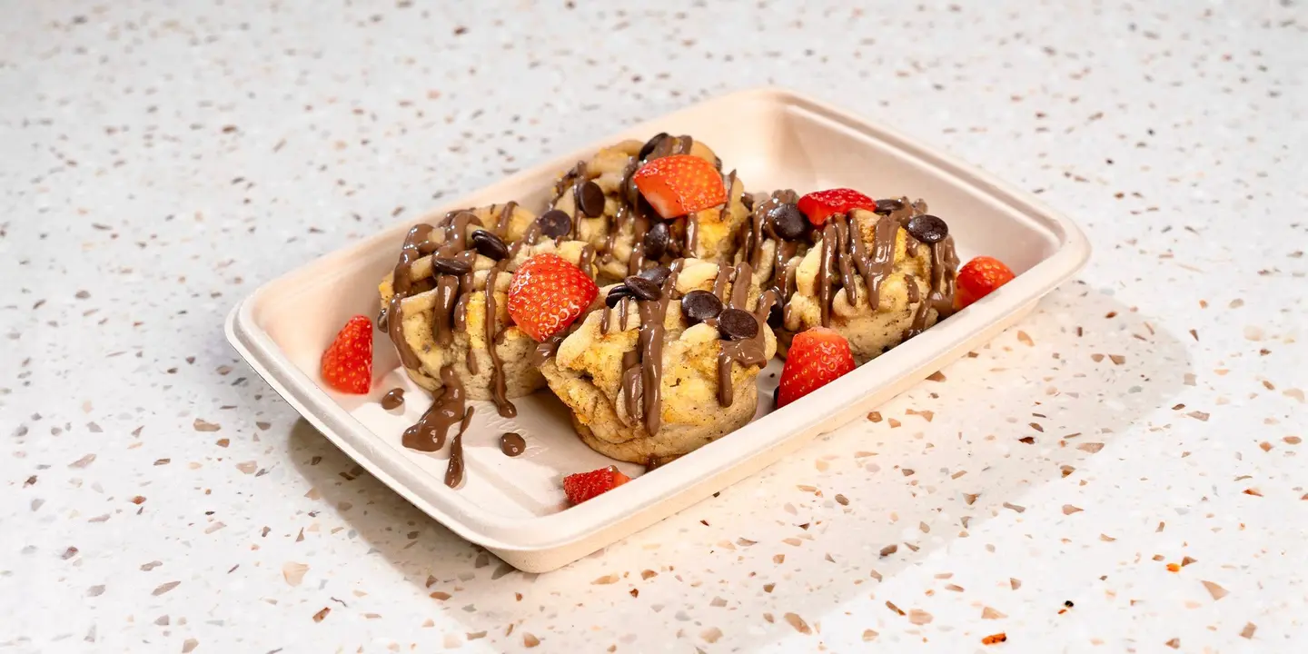 French Toast Muffin With Chocolate