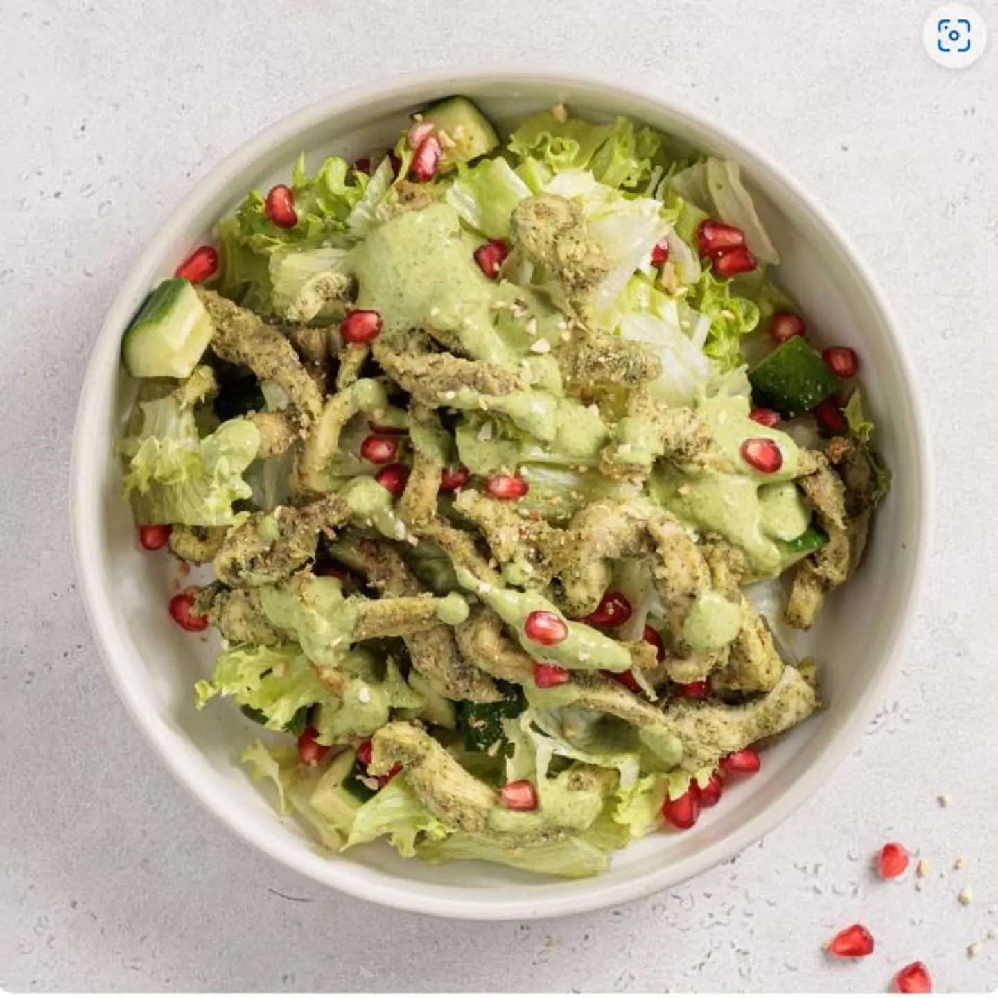 Mini Tahini Chicken Salad