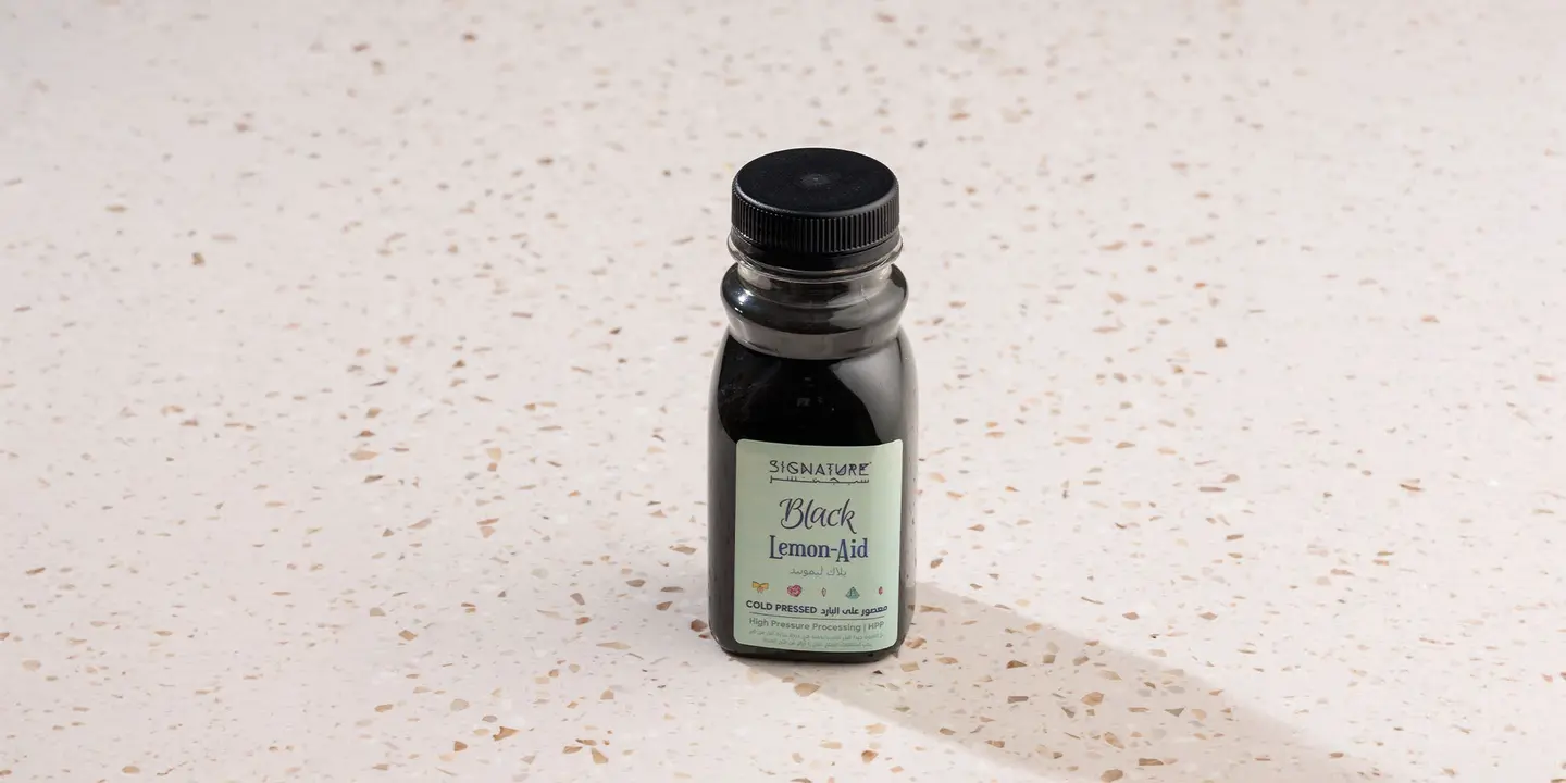Signature Black Lemon Aid Juice