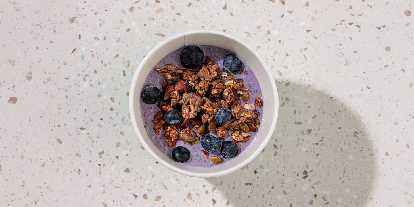 Blueberry Jam Hot Oats
