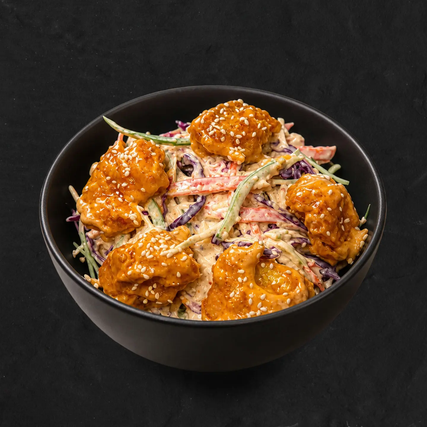 Dynamite Shrimp Asian Salad