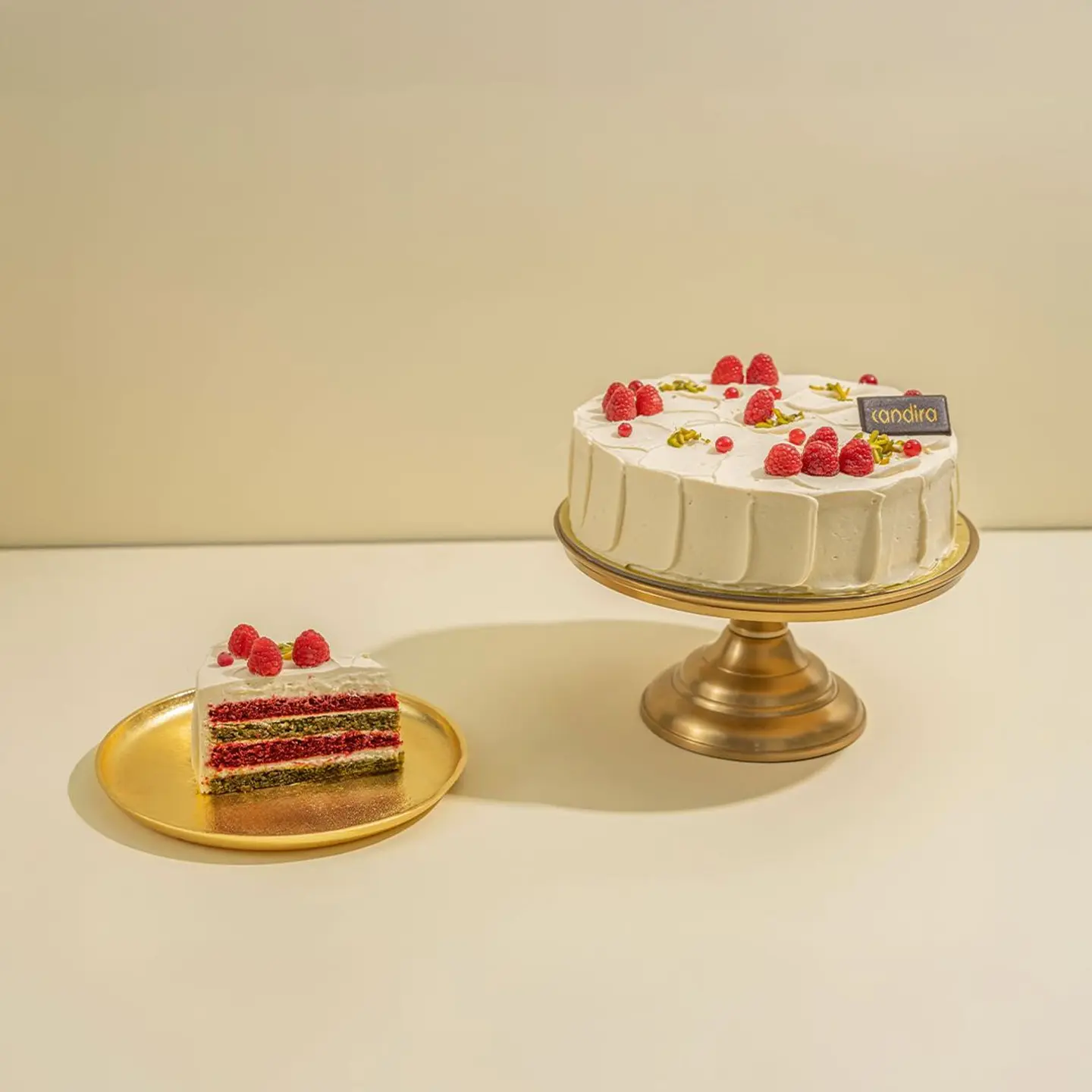 Pistachio Raspberry Large