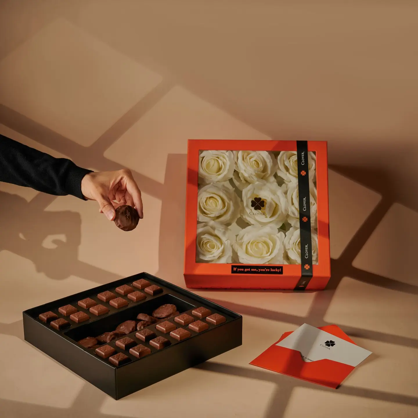 بوكس ورد برتقالي