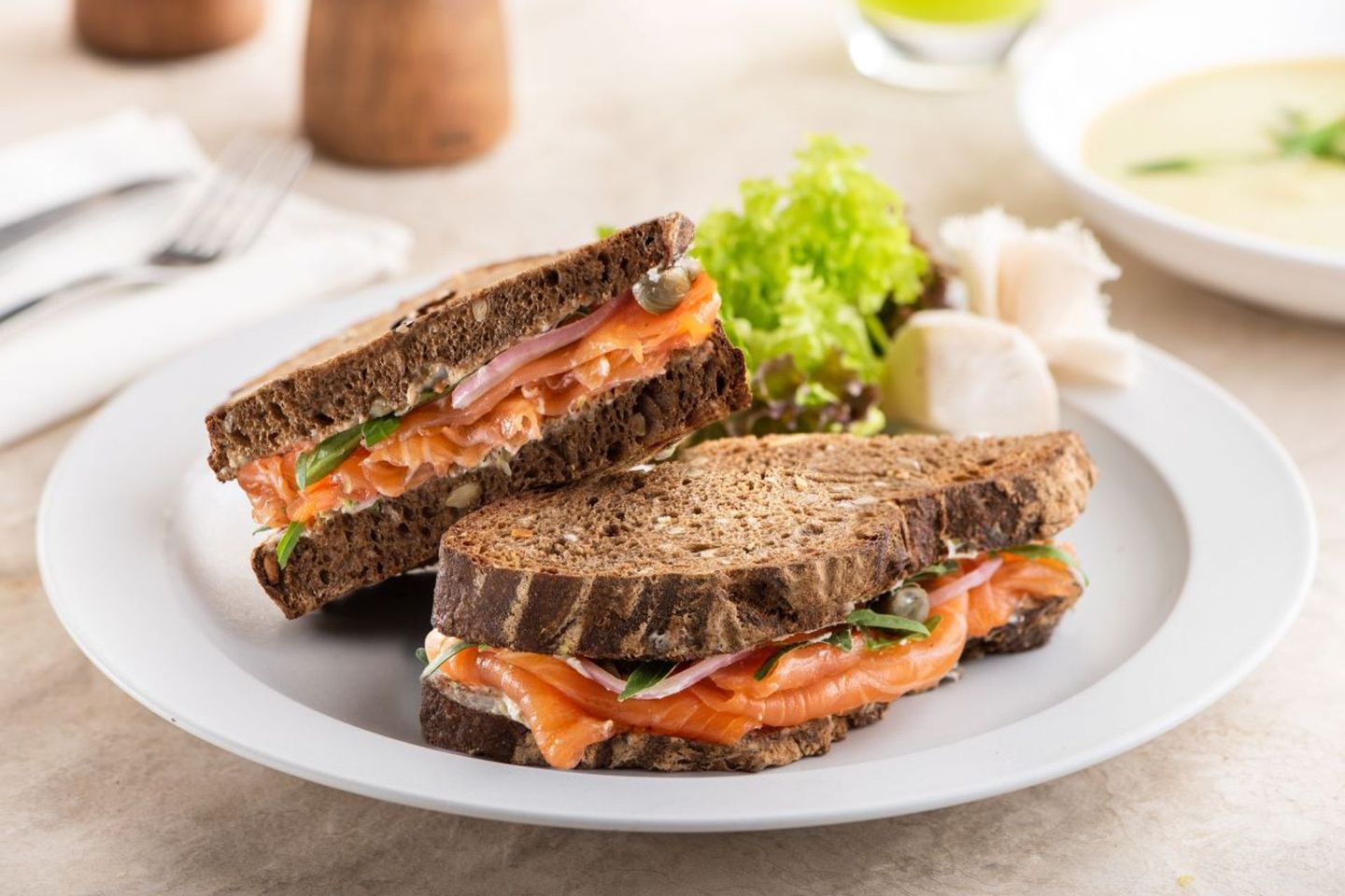 Smoked Salmon Rye