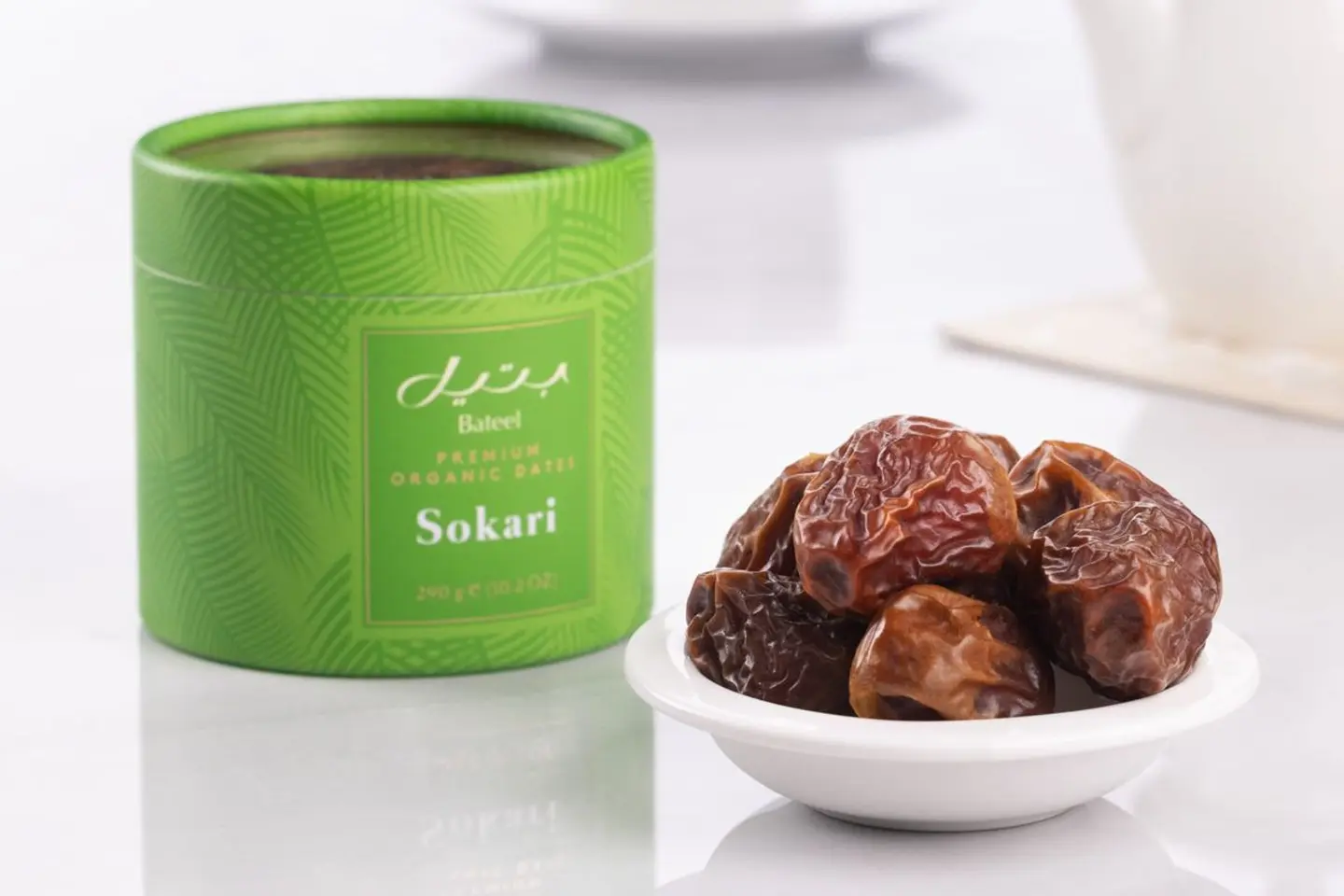 Sokari Premium Organic Dates Tube 290g