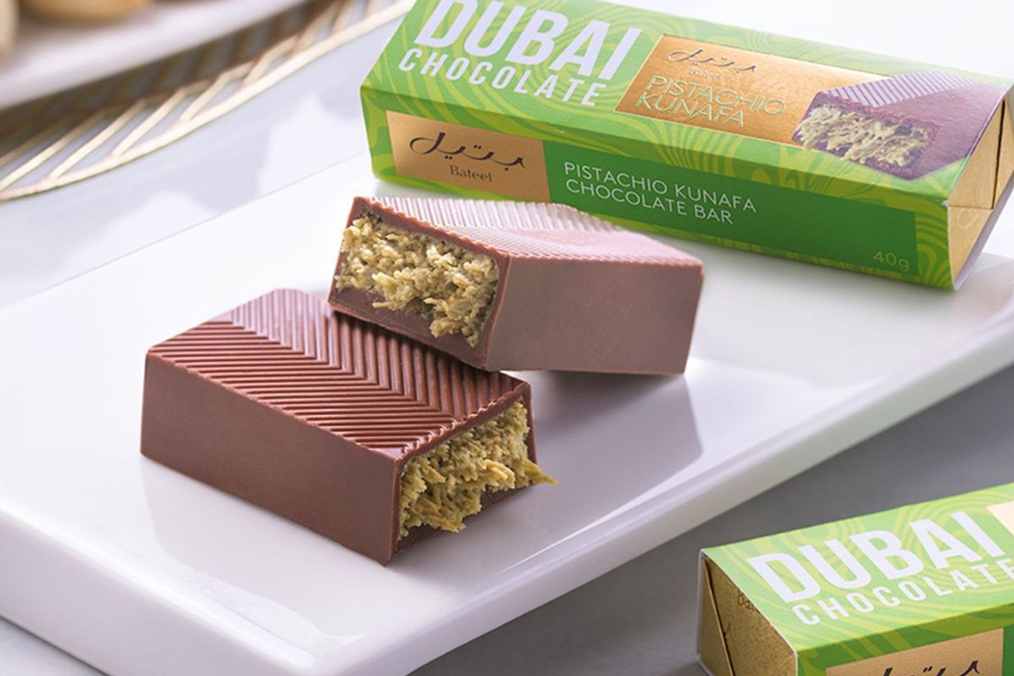 Dubai Chocolate Pistachio Kunafa