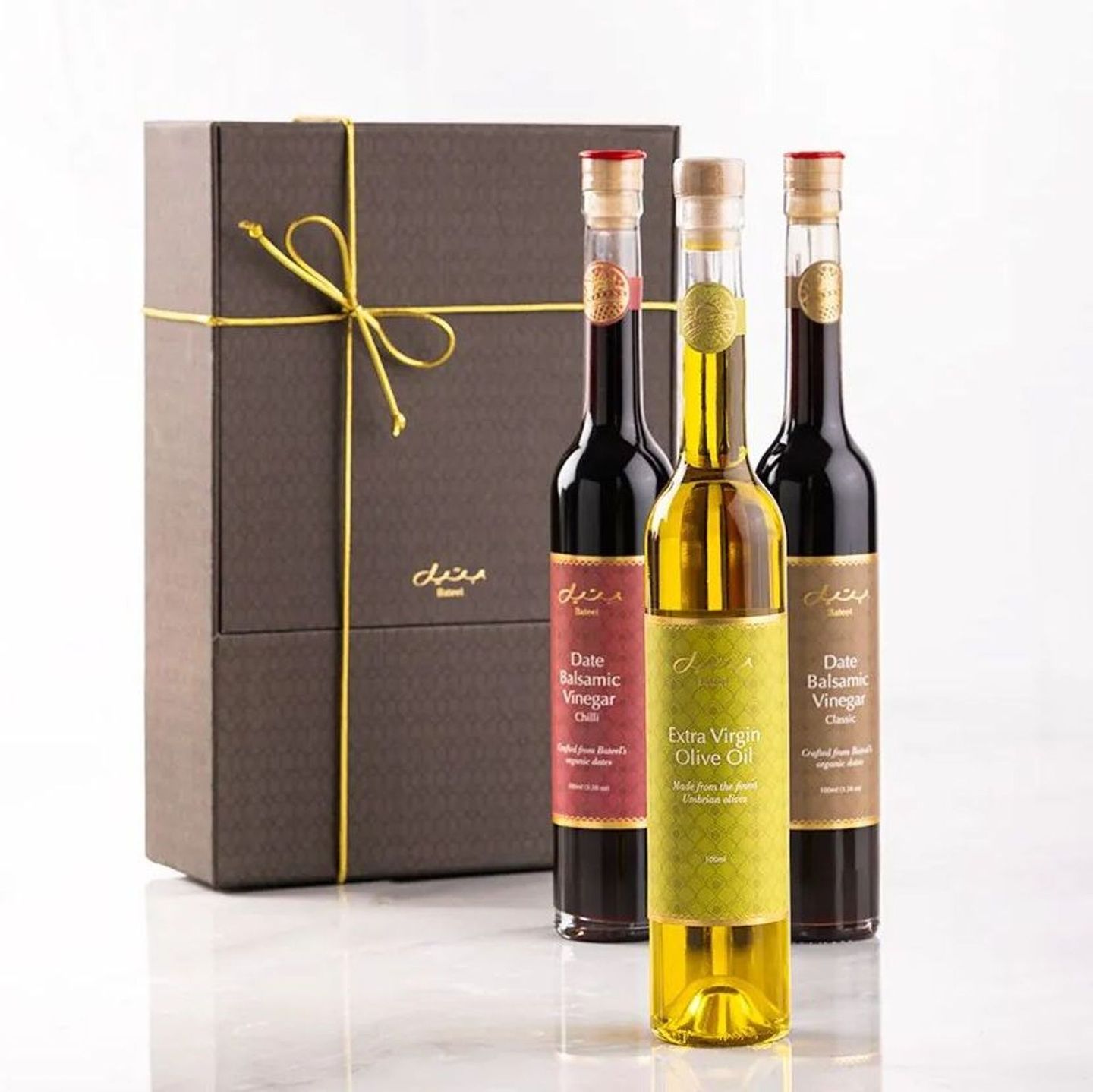 Olive Oil , Date Balsamic Classic And Chilli Gift Set