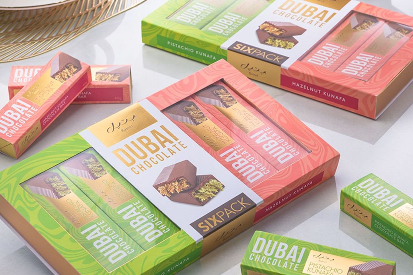 Dubai Chocolate Bars Gift Pack