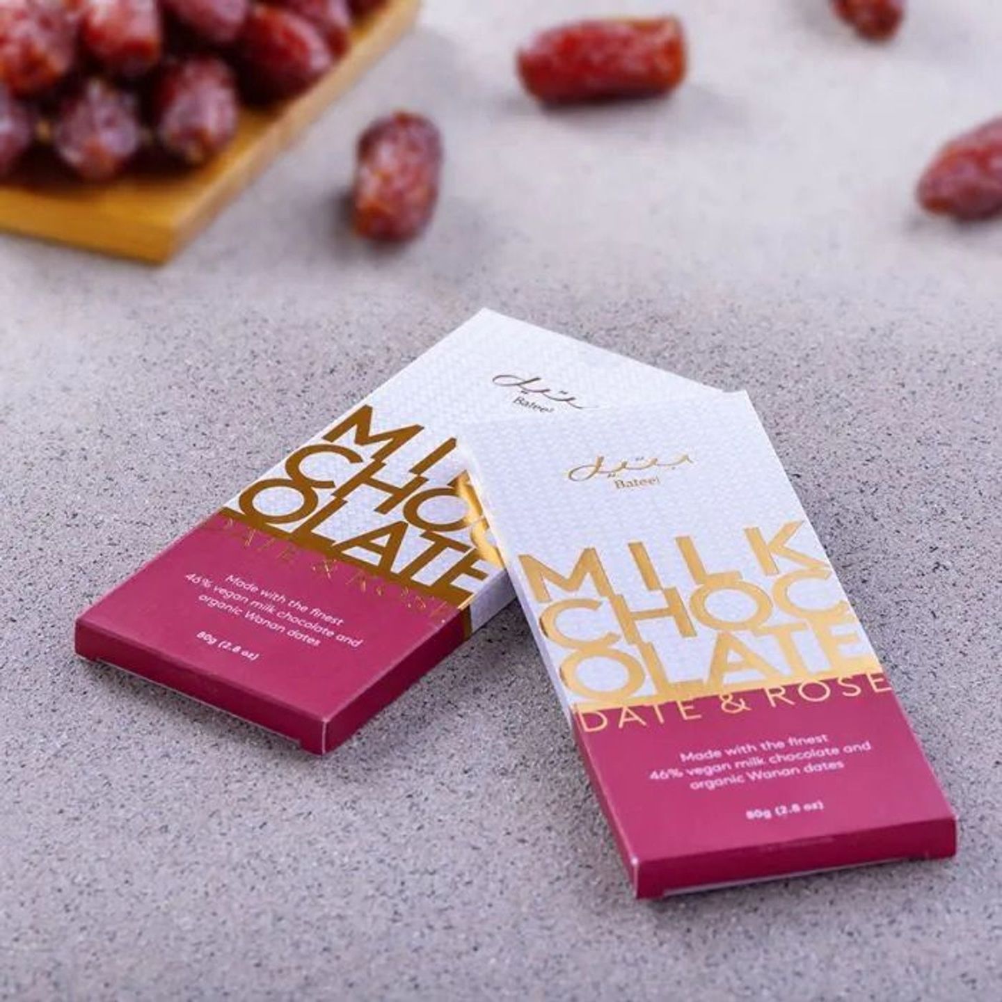 Date And Rose Milk Chocolate