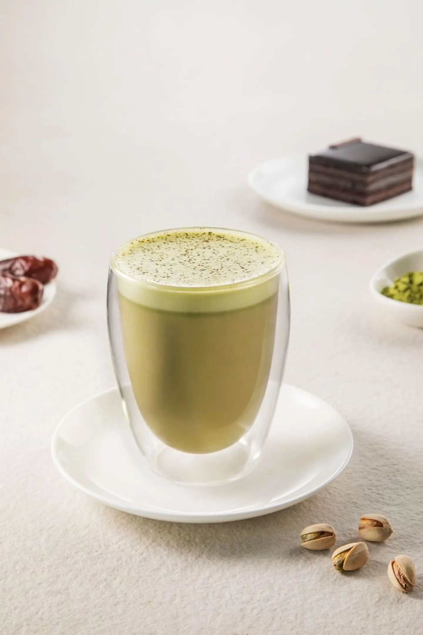 لاتيه رويال الاخضر