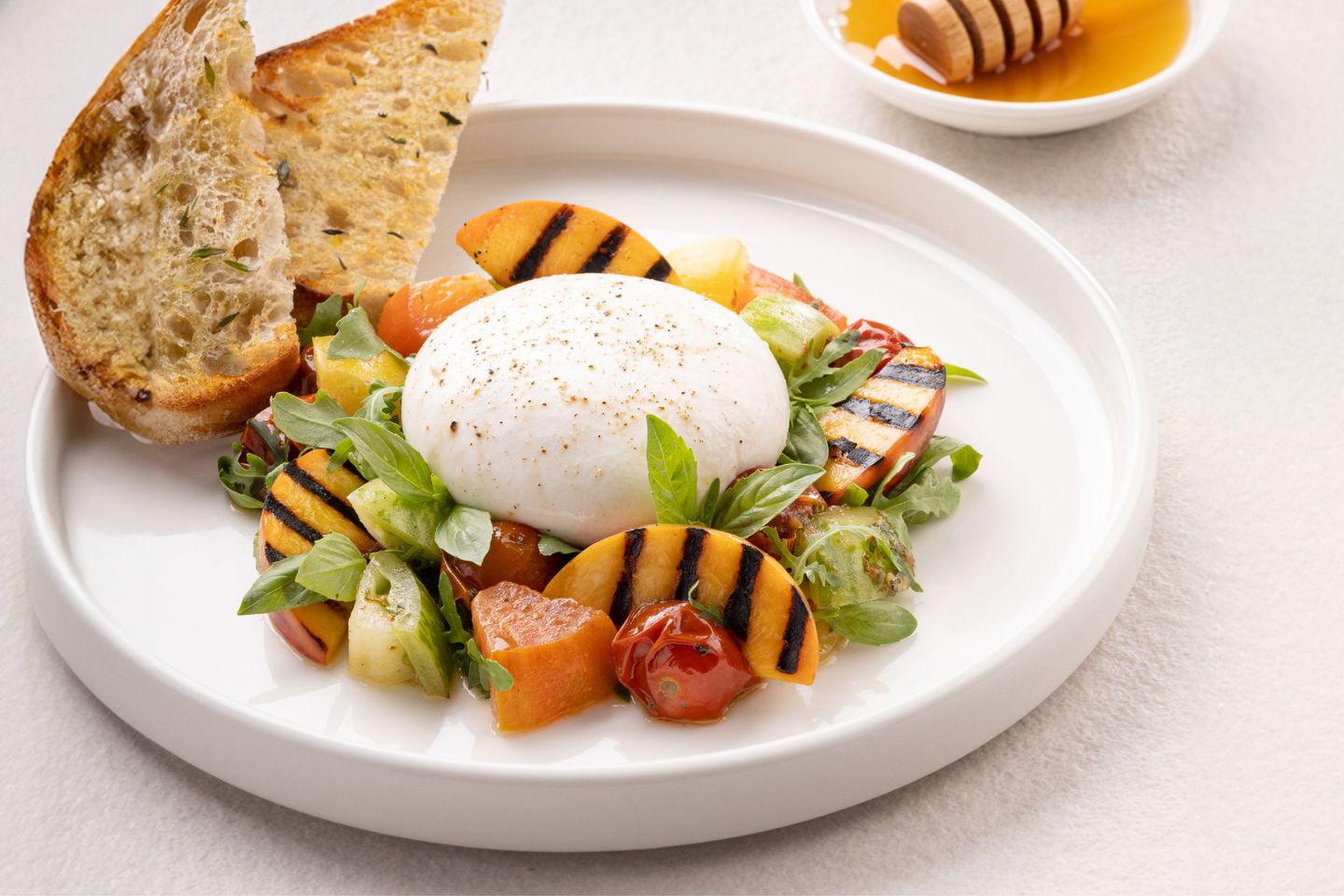 Burrata Peach