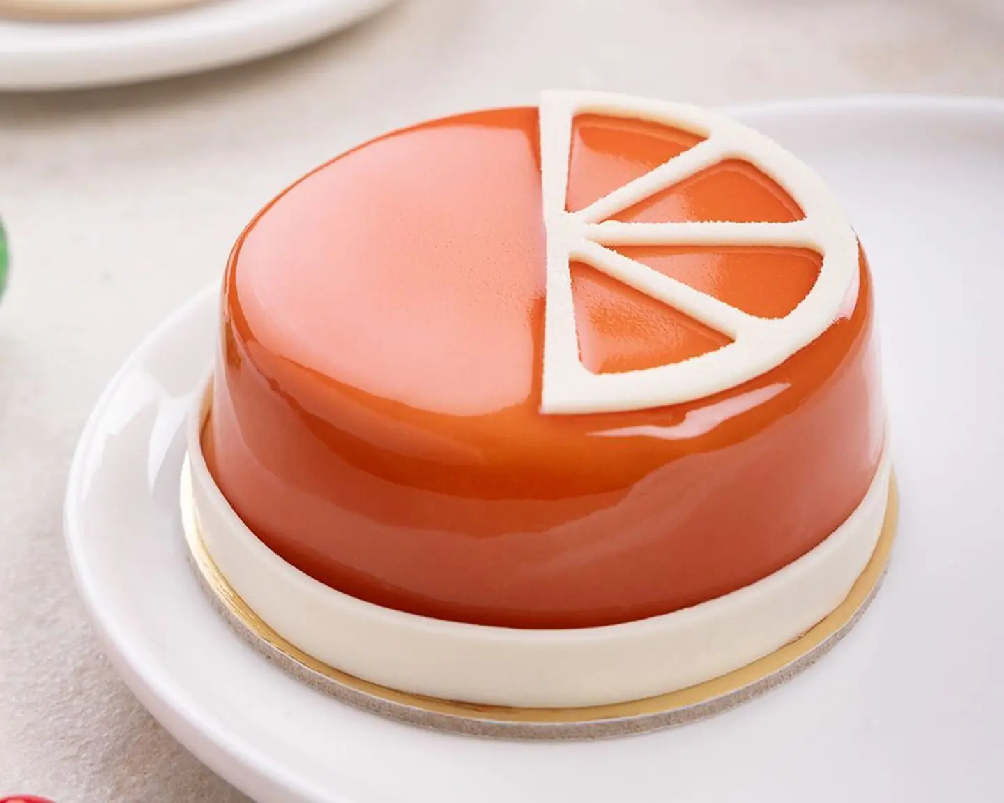 Mandarin And Hazelnut Gateau