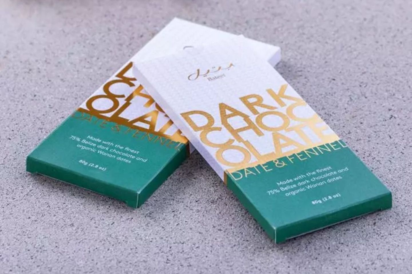 Date And Fennel Dark Chocolate Bar