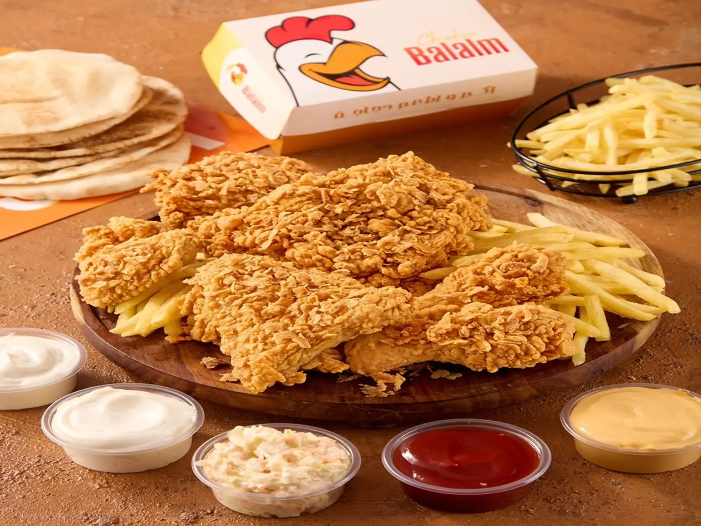 Broasted Trio For 3 – Hunger Station