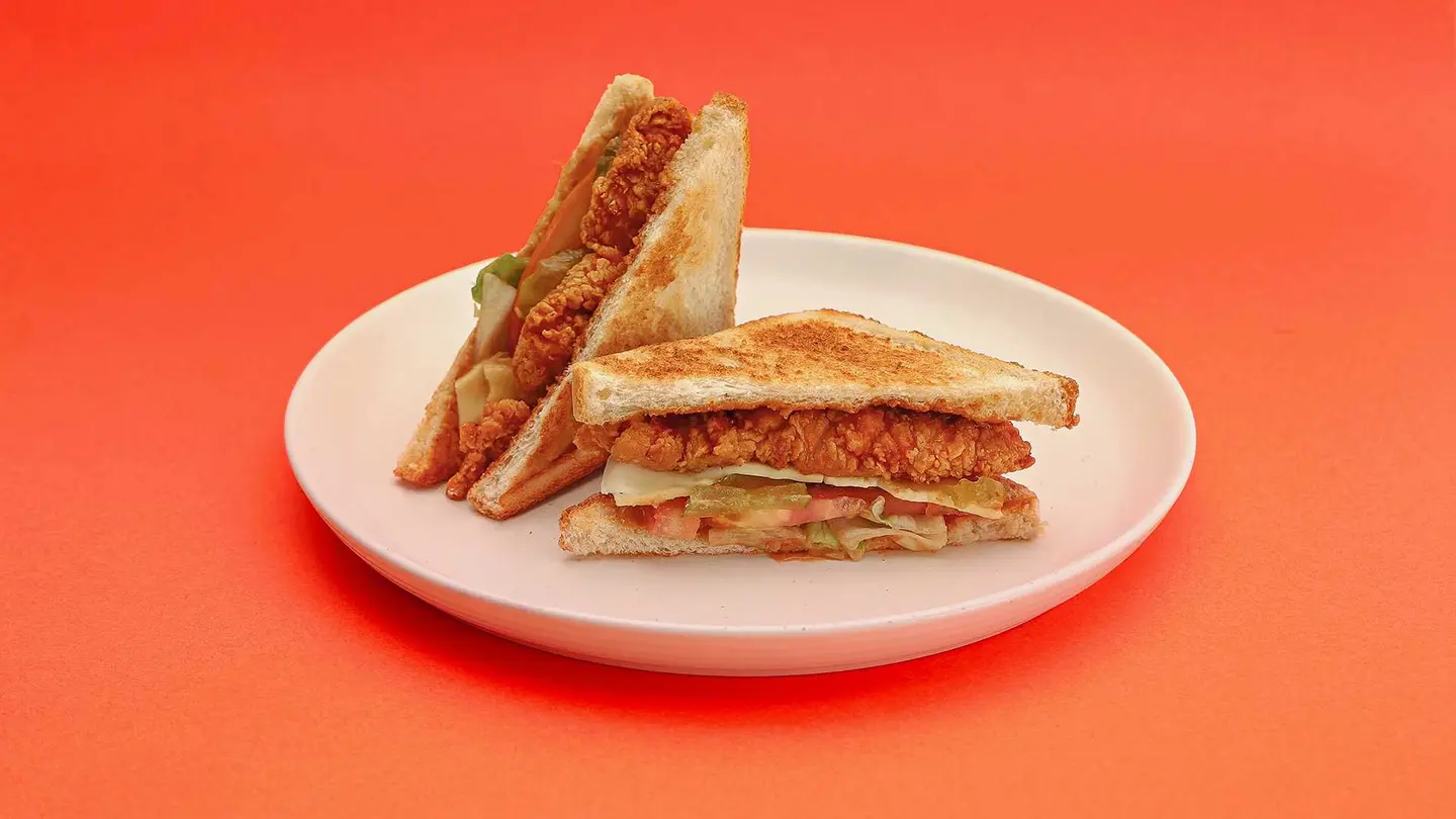 كلوب زنجر بالباربكيو