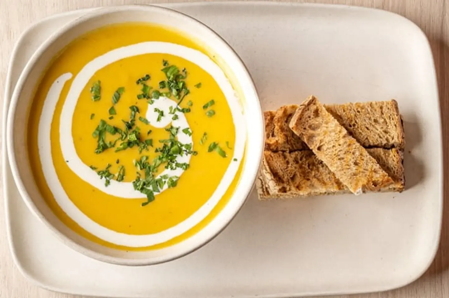 شوربة بطاطا حلوة