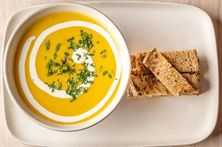 شوربة بطاطا حلوة