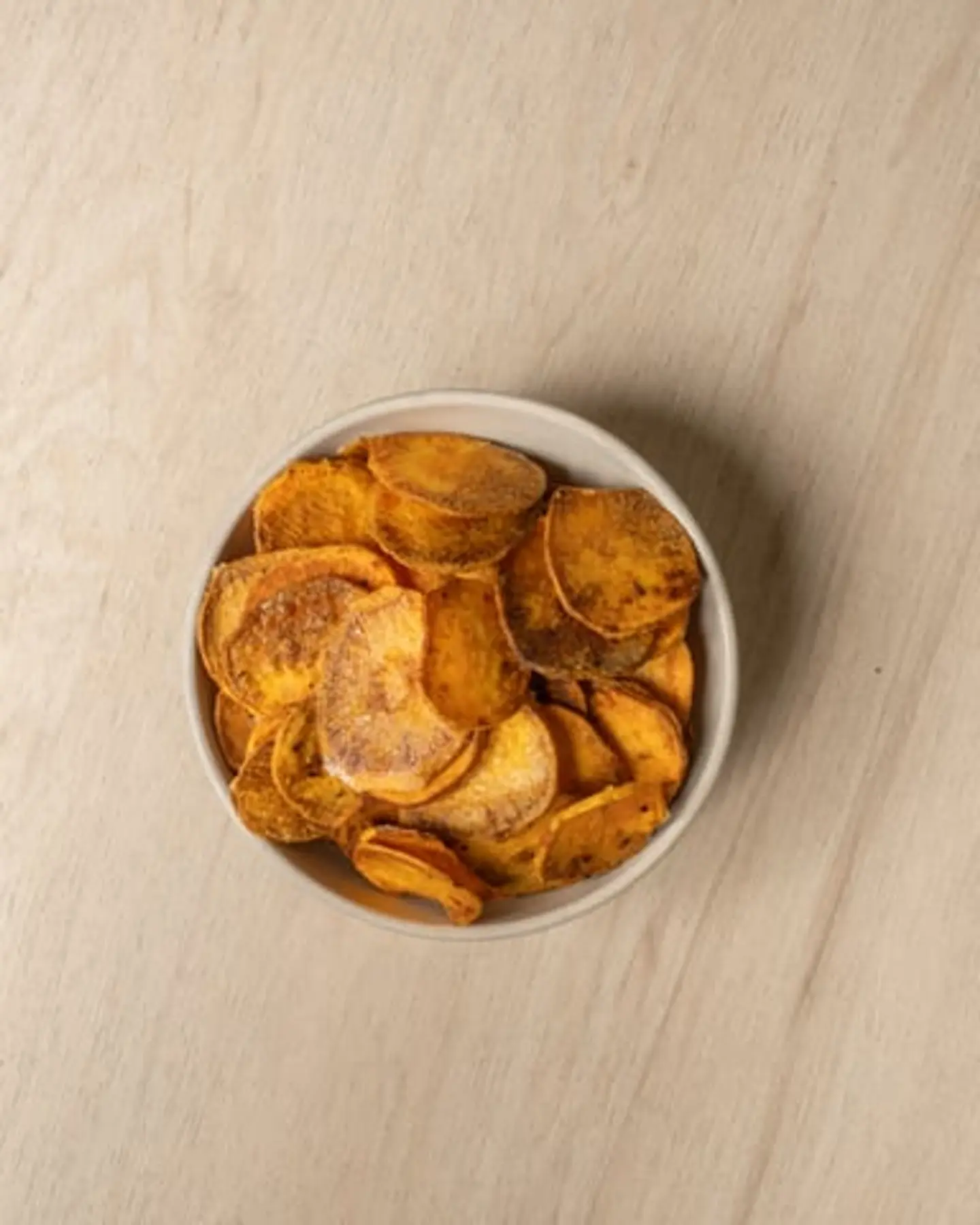 Baked Sweet Potato Crisps
