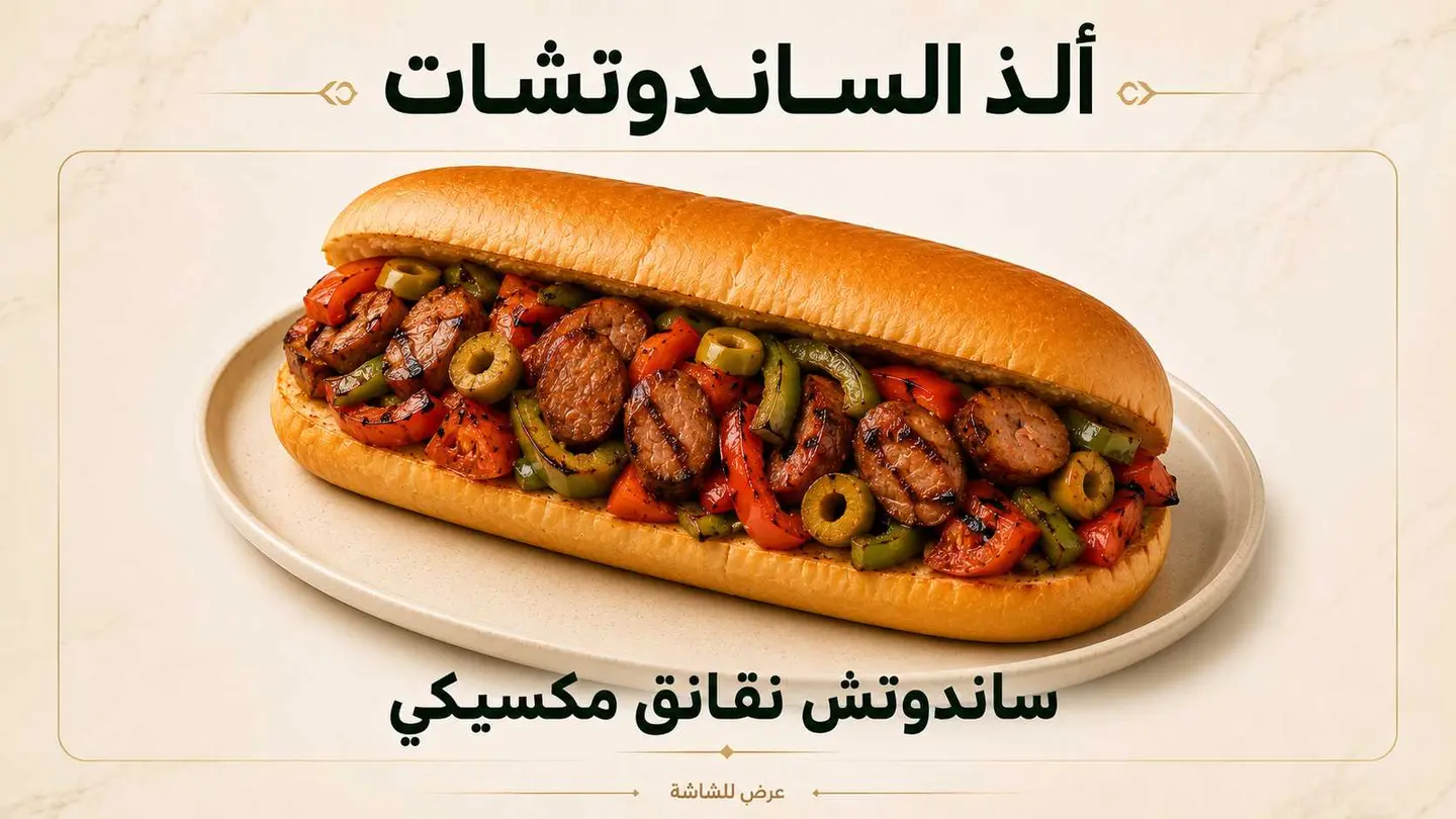 ساندوتش هوت دوق مكسيكي