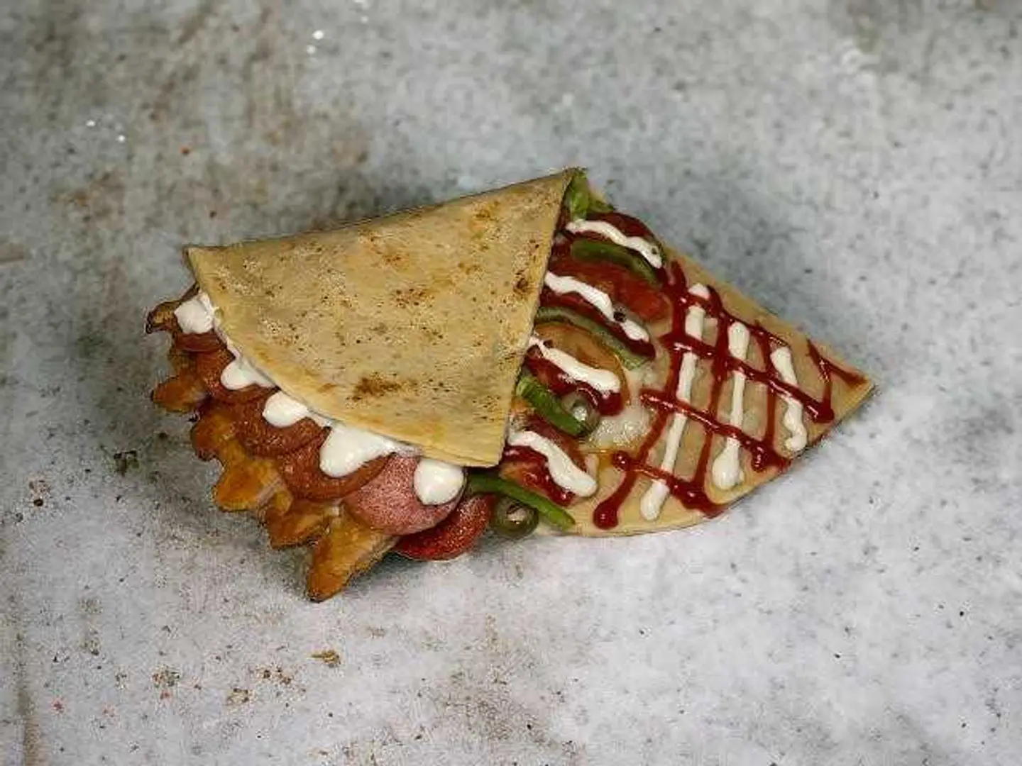 كريب سوبر الخطير " حار "