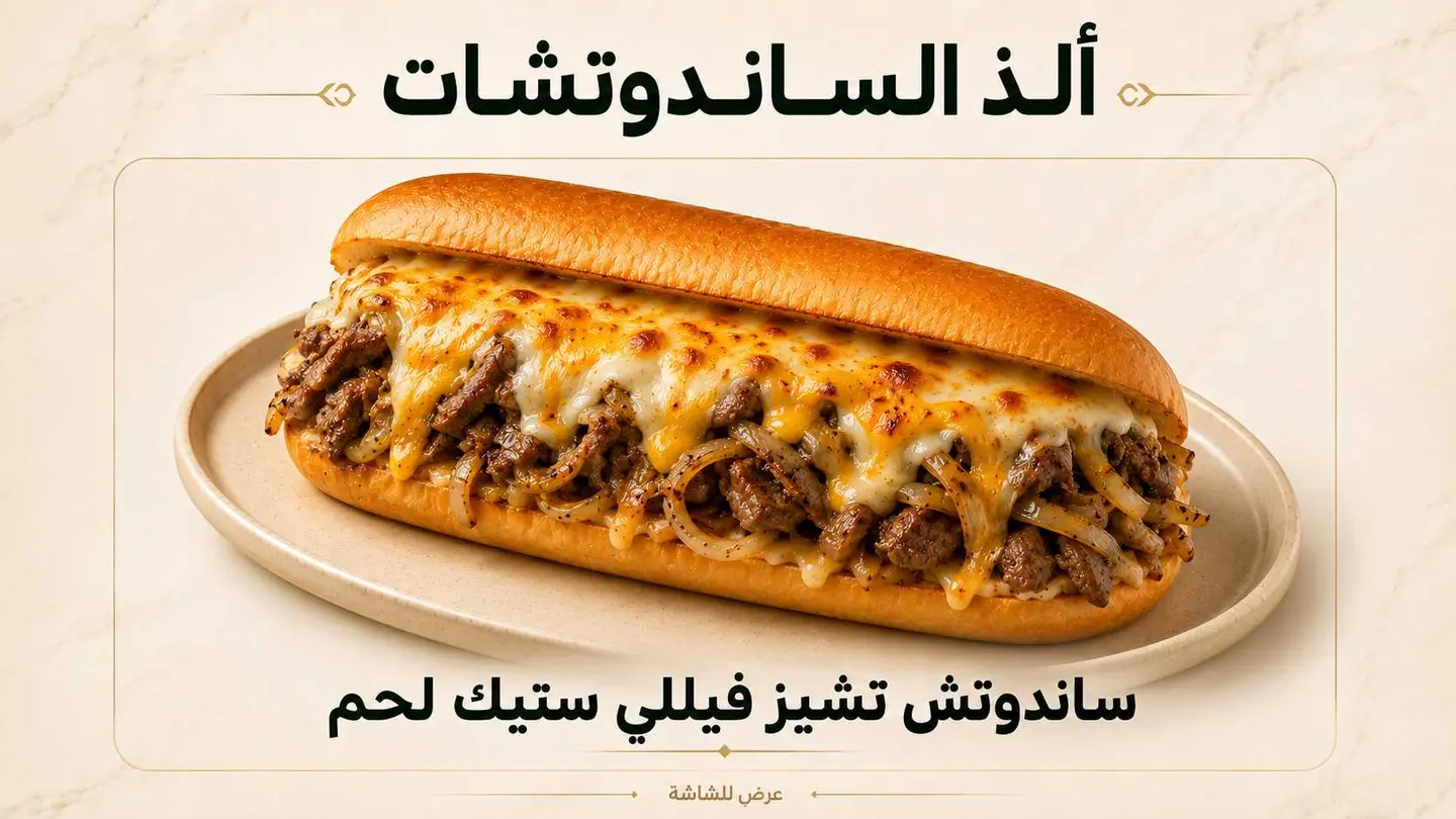 فللي ستيك ساندوتش