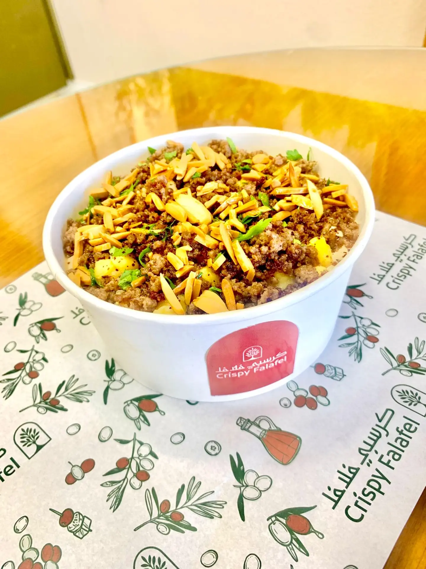 فتة حمص باللحمة