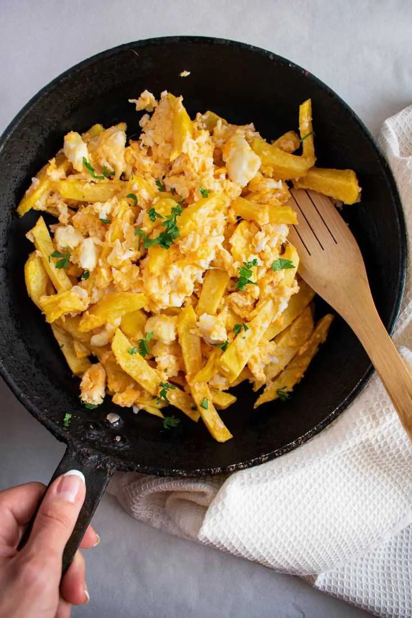 Scrambled Egg With Potato