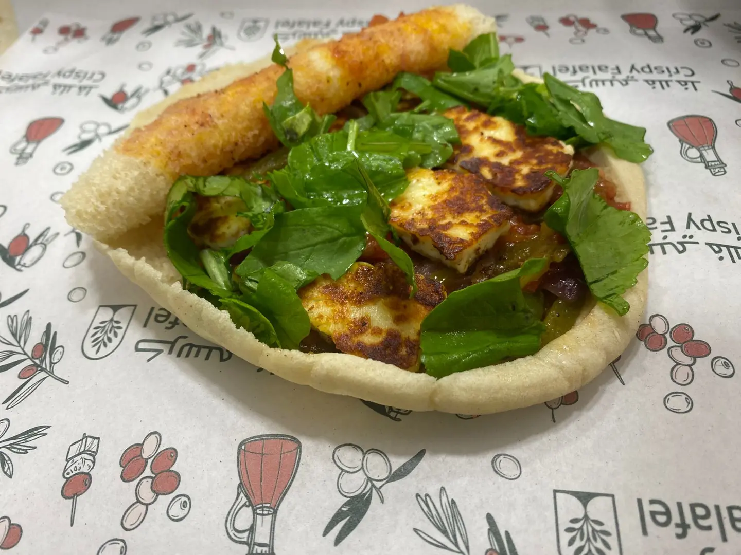 سندوتش جبنة حلوم