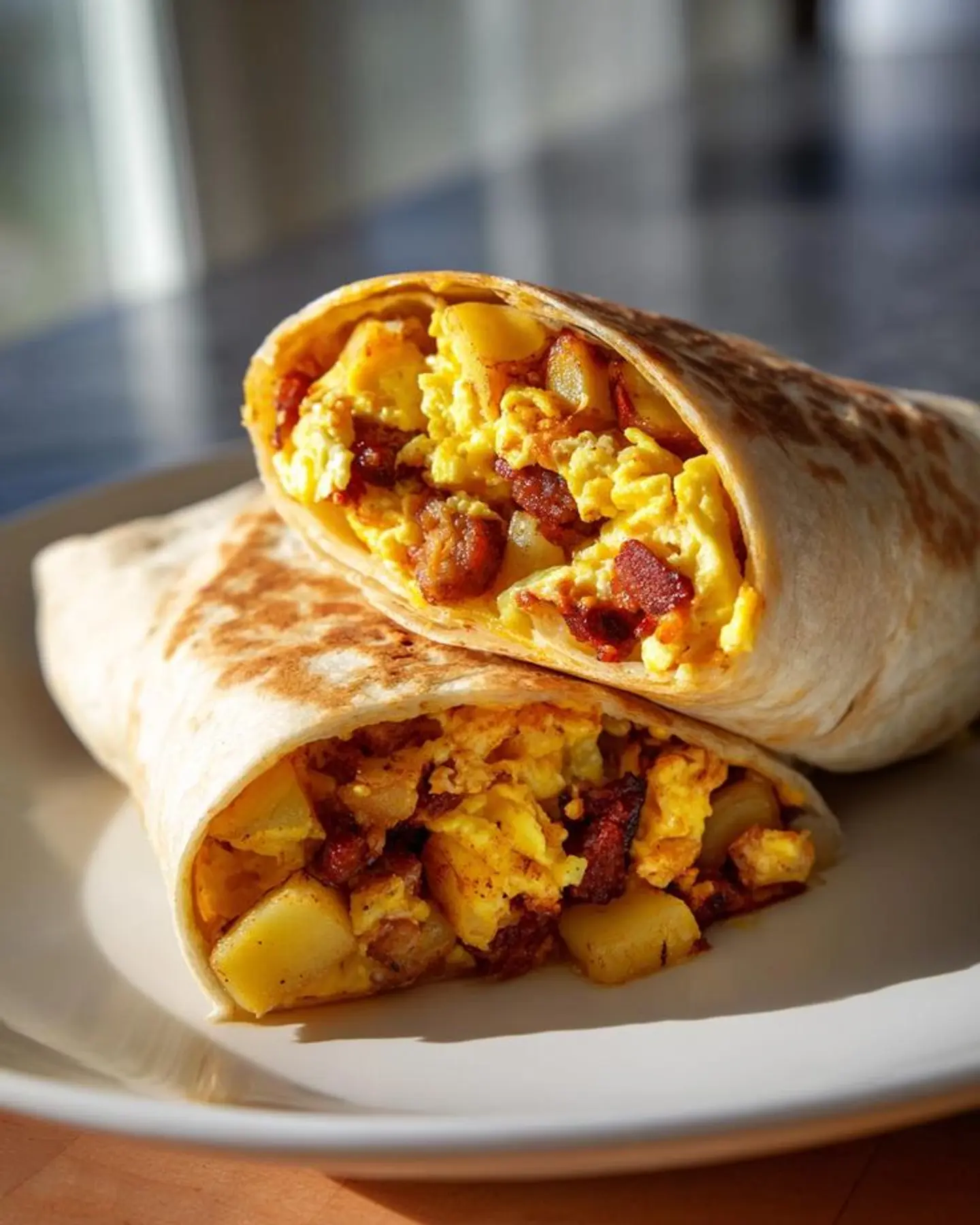 ساندويتش مفركة بيض وبطاطا