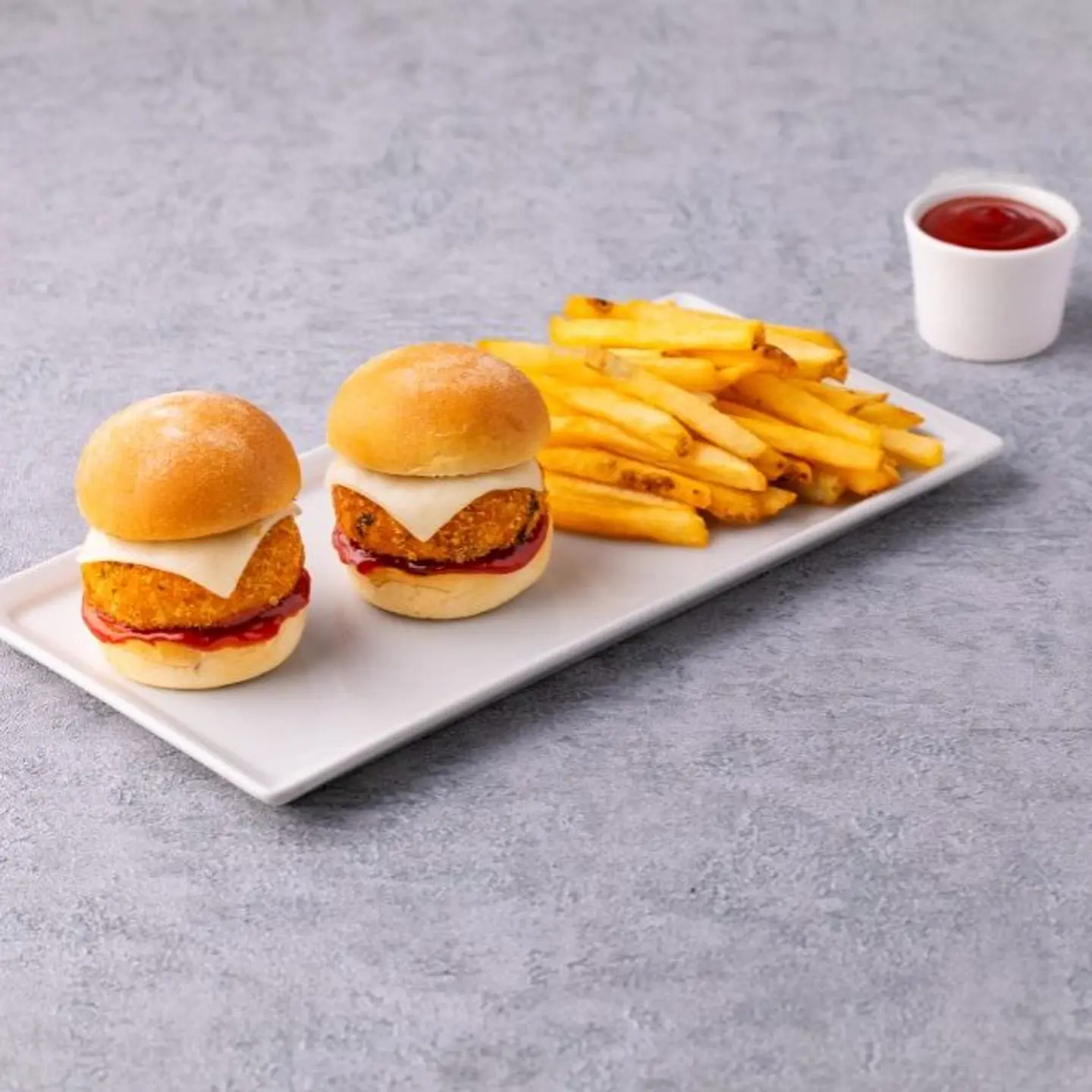 ميني برجر الدجاج