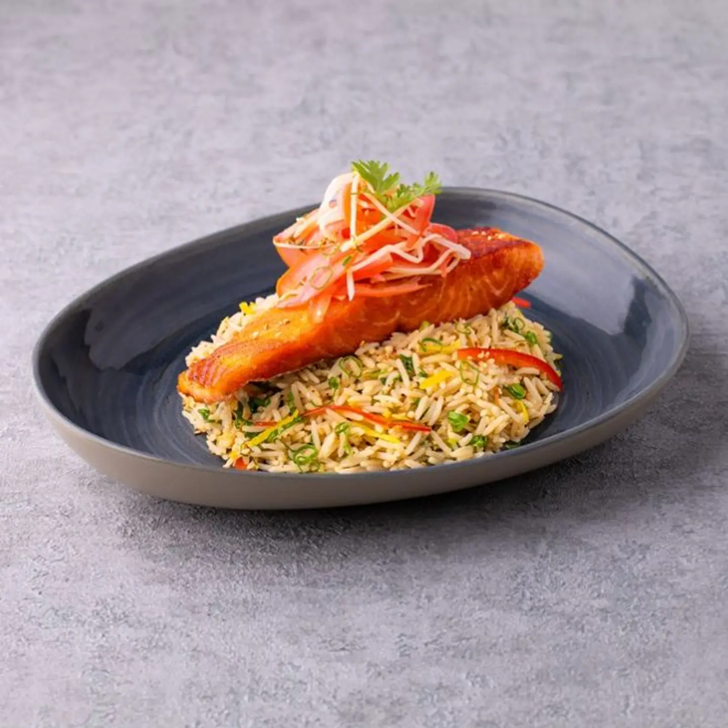 سلمون بالزنجبيل