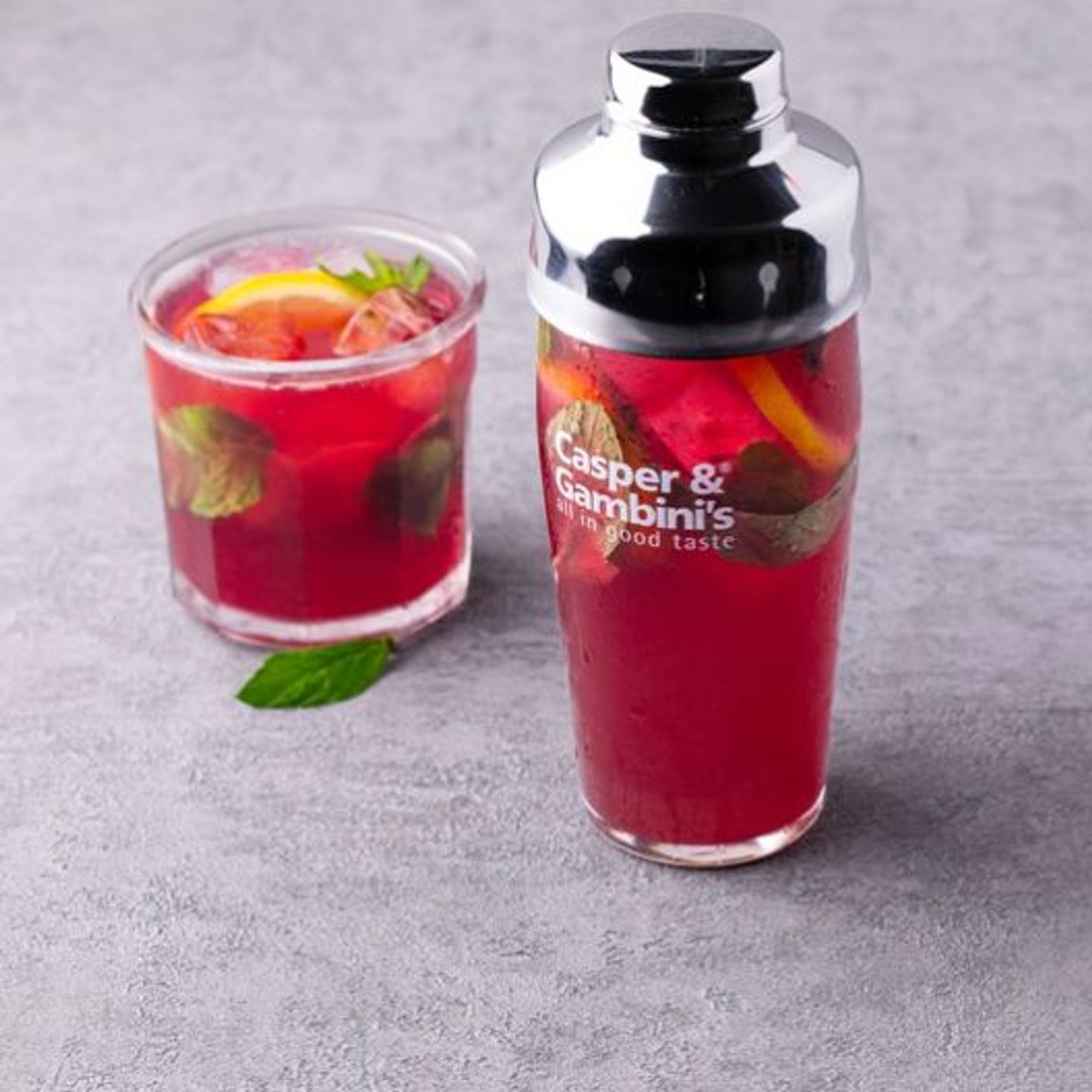 Cherry Pomegranate Mojito