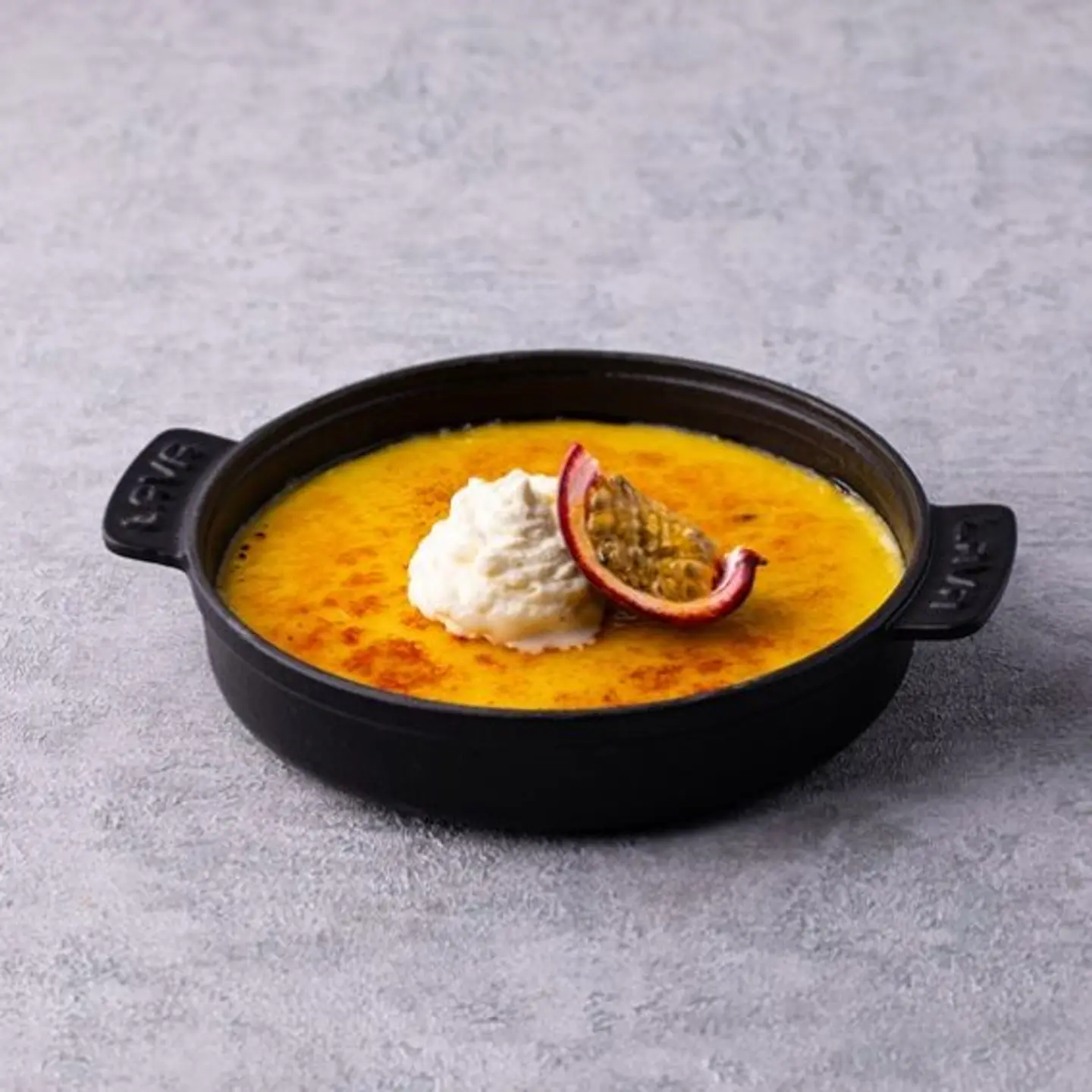 Passion Fruit Crème Brûlée