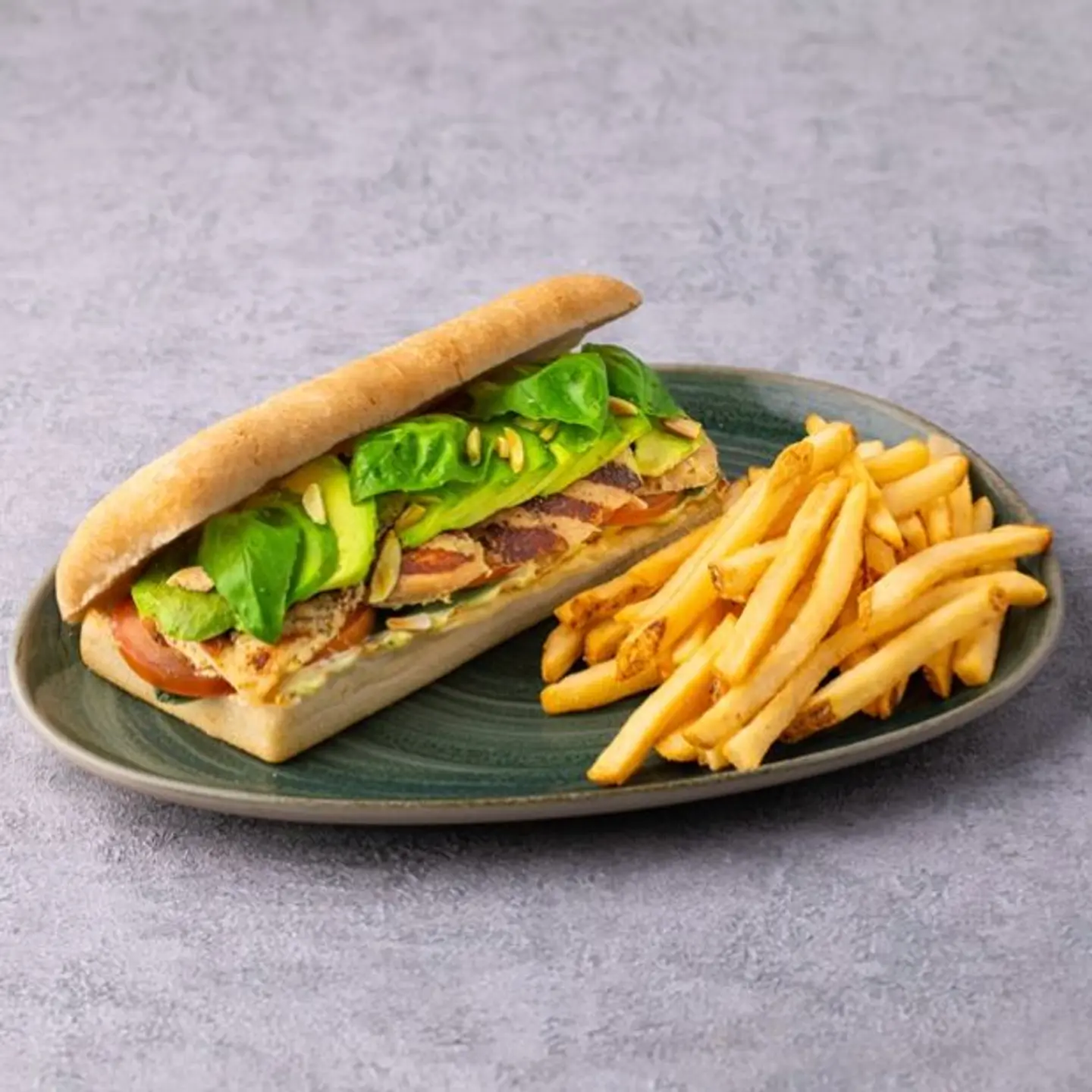 الدجاج والأفوكادو