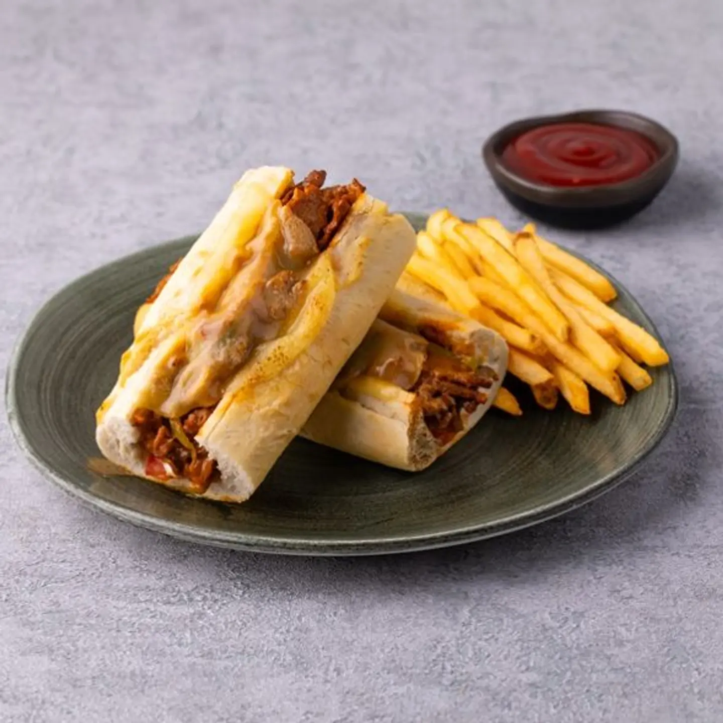 Philly Cheese Steak Sandwich