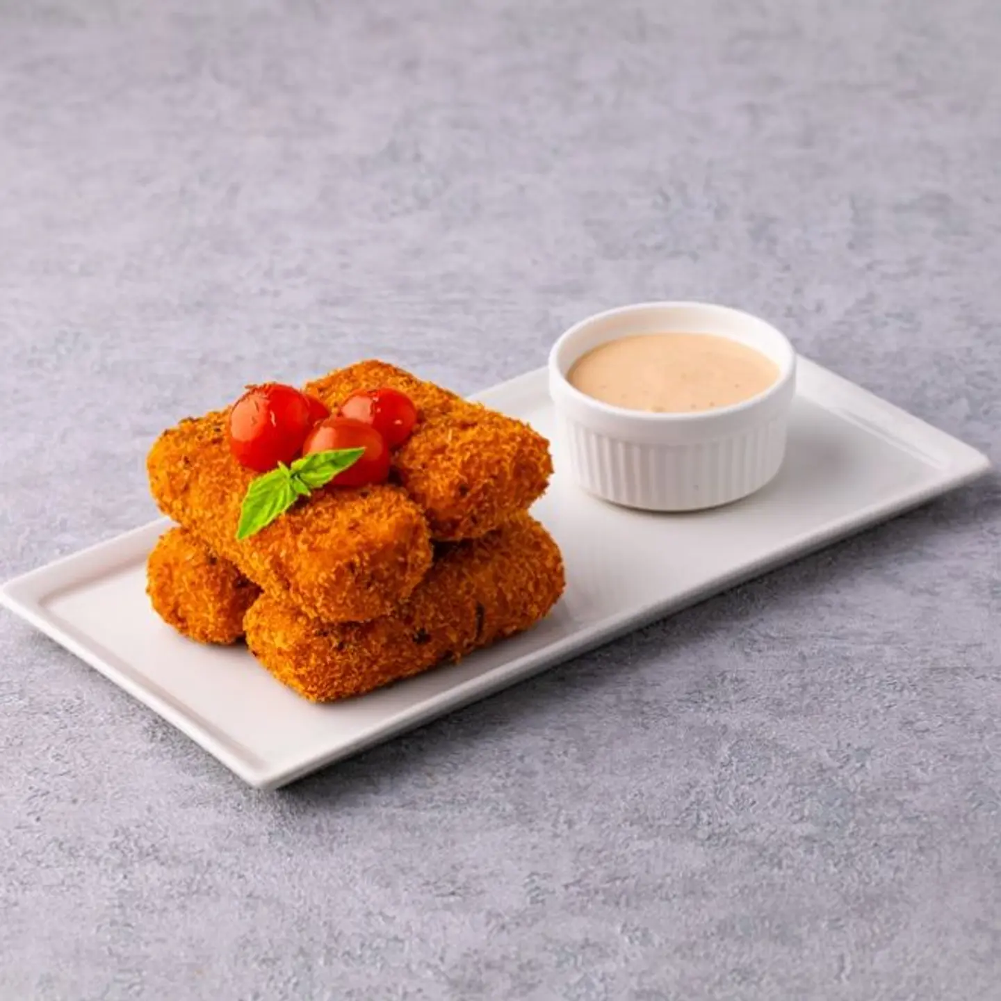 أصابع جبنة الموزاريلا بالبقسماط