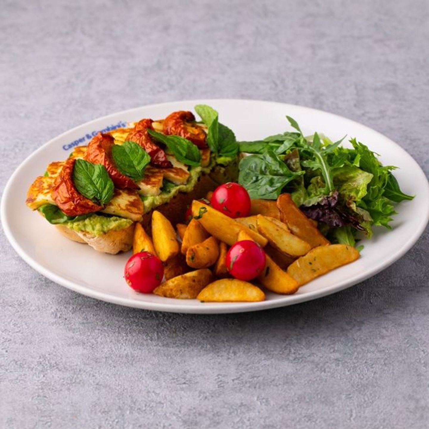 Grilled Halloumi & Avocado