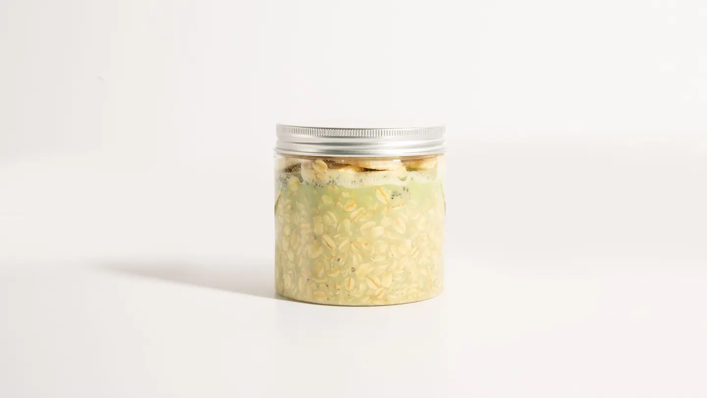 Matcha Oat Jar