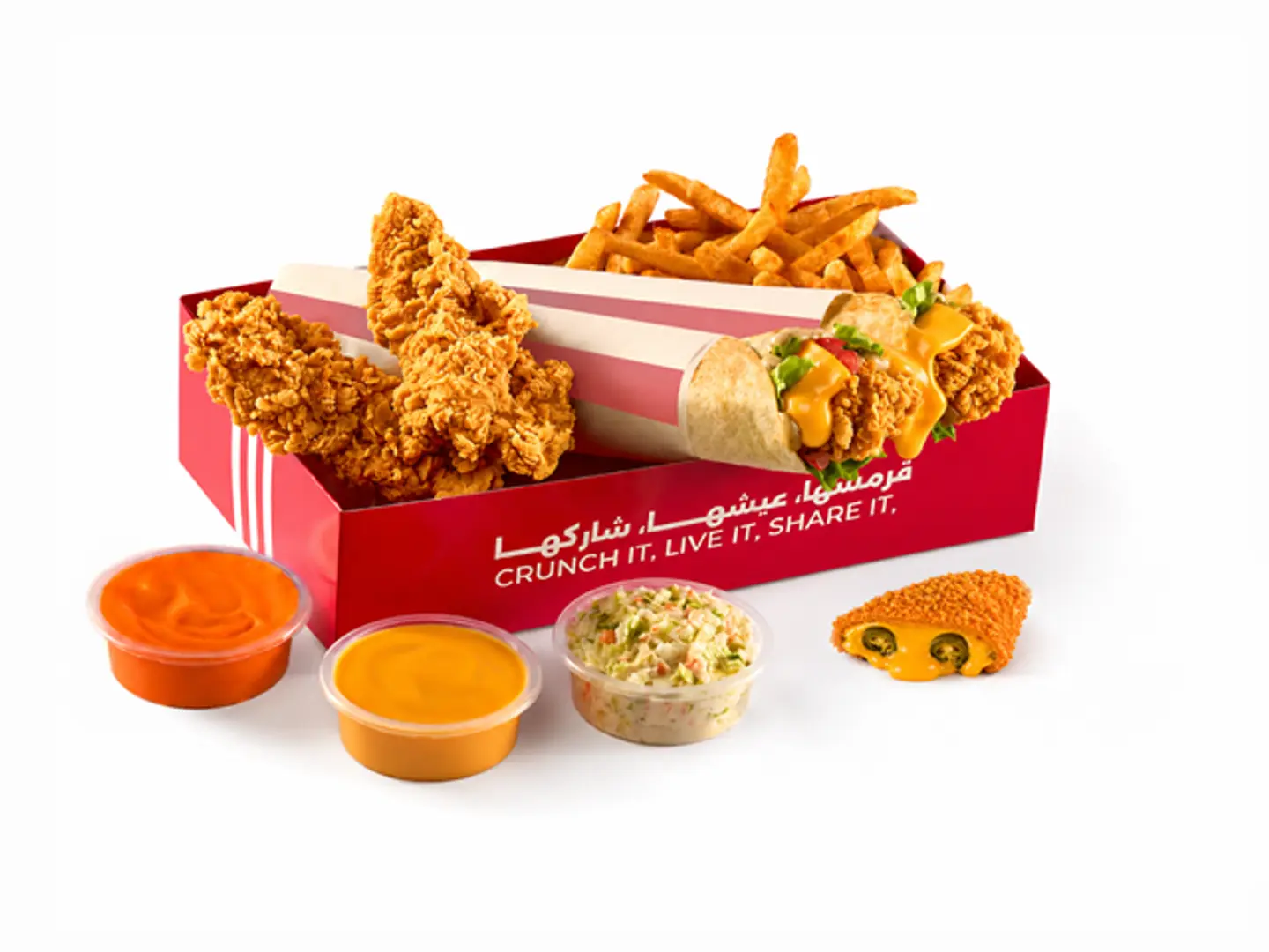 Crunchy Cheese Roll Box
