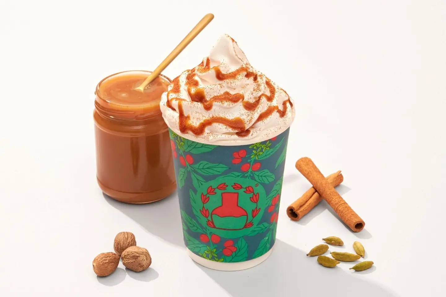 لاتيه كراميل مملح