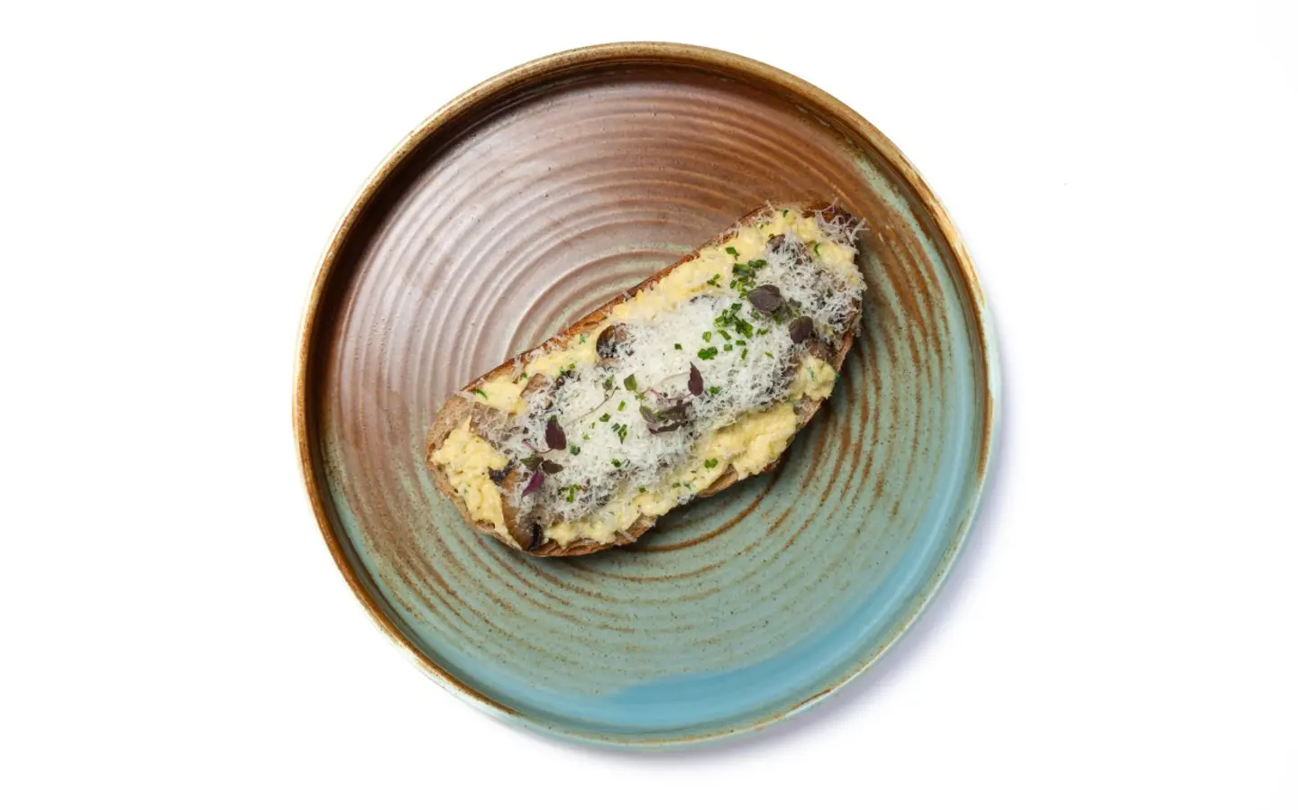 Mushroom Scrambled Eggs