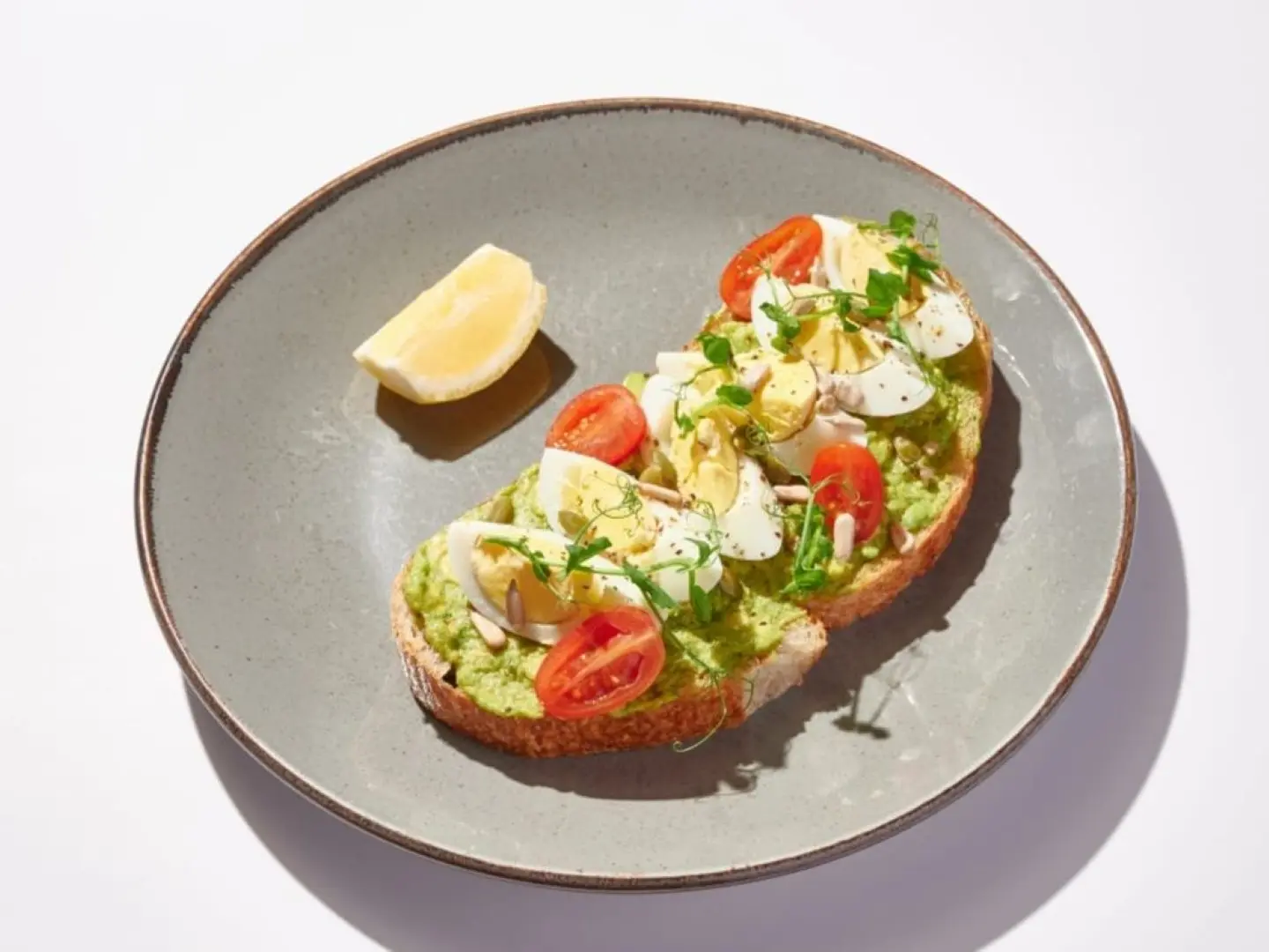 Avocado And Boiled Eggs