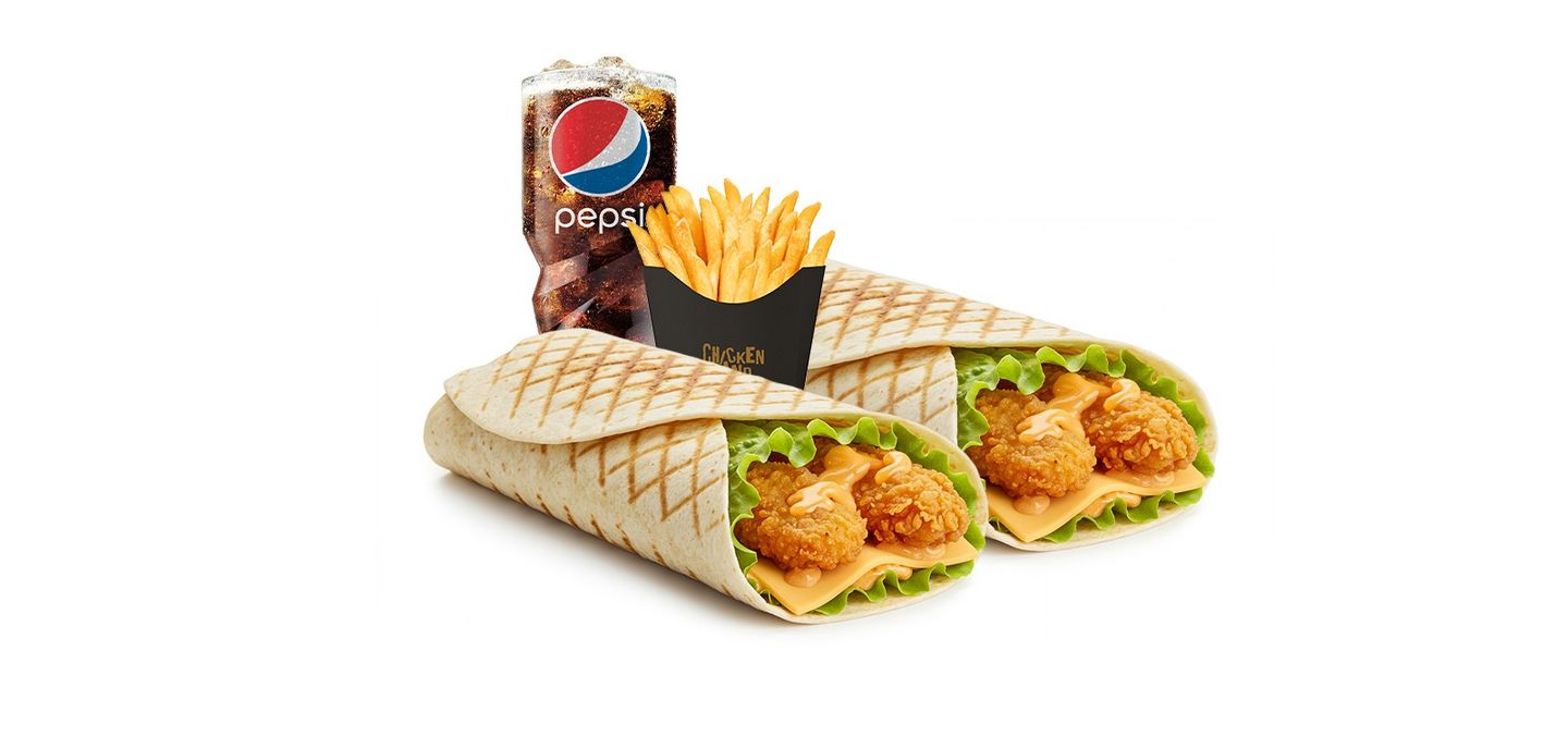 وجبة تورتيلا ستريبس ديو