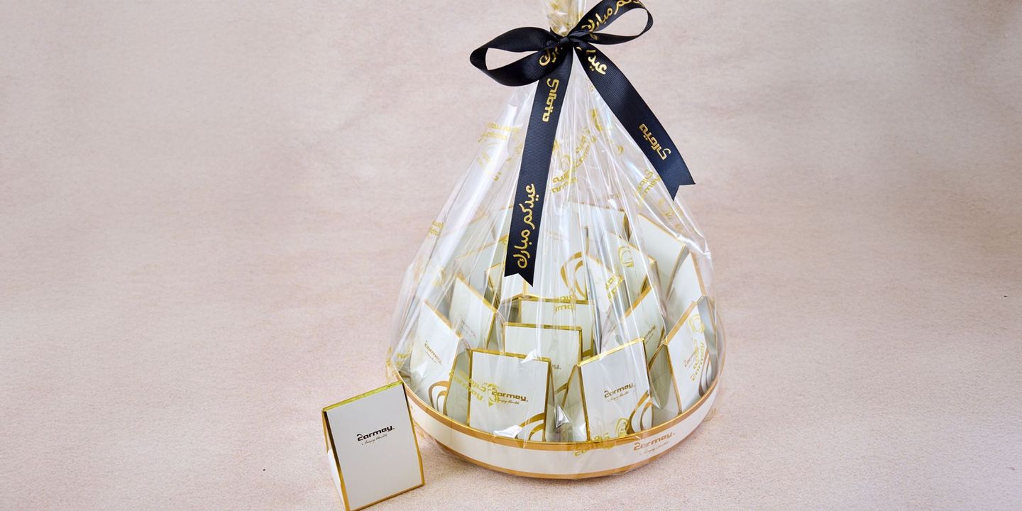 Beige Pyramid Distribution Tray