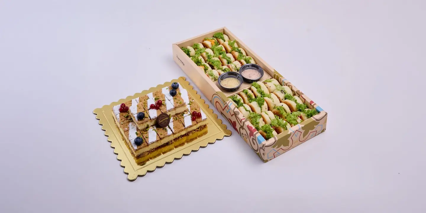 Mille Feuille Custard Bouquet