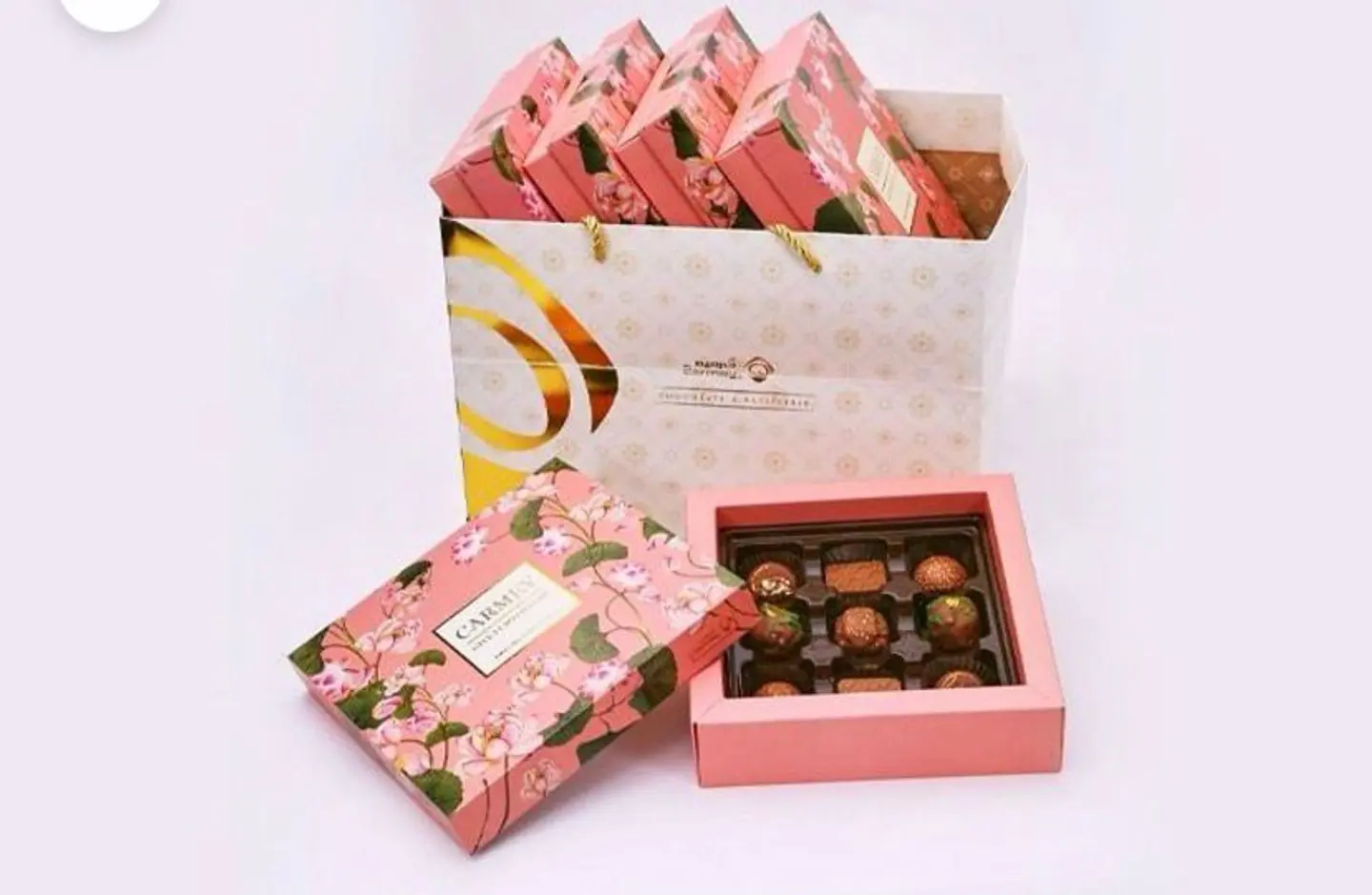 Small Exposed Chocolate Gift Bouquet