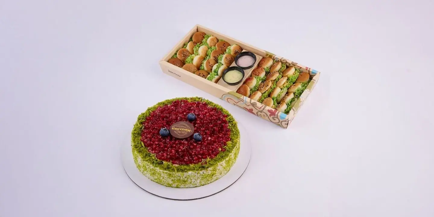 باقة الفستق رمان