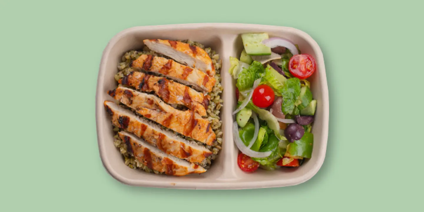Freekeh Chicken Bowl