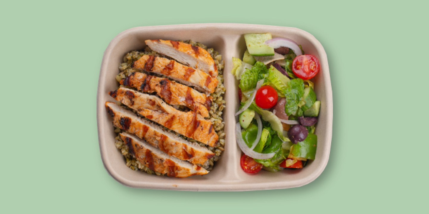 Freekeh Chicken Bowl