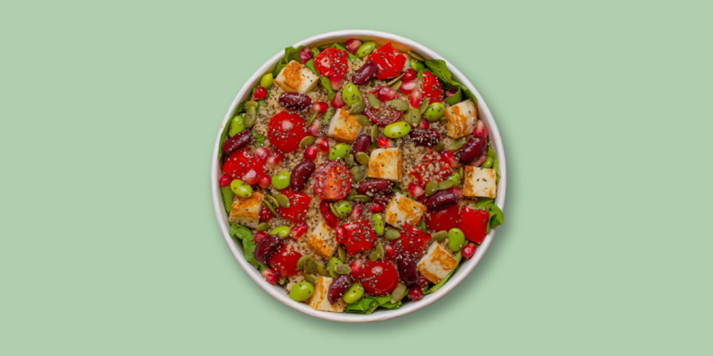 Halloumi Quinoa Salad